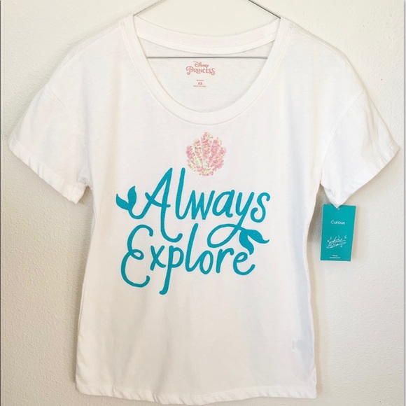 Disney Tops - NWT Disney | Ariel Always Explore T Shirt